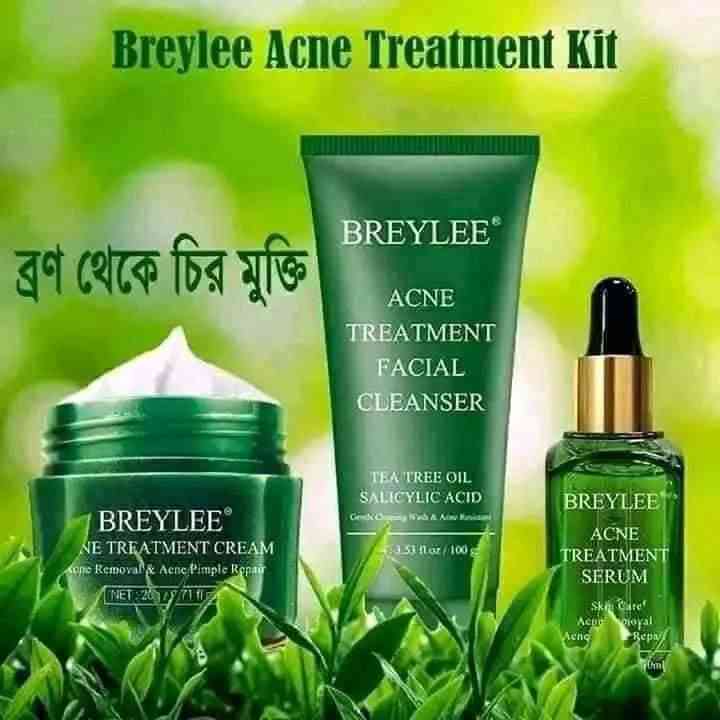 Breylee Acne Treatment Combo – ব্রণ, ব্রণের দাগ ও তৈলাক্ত ত্বকের যত্নে স্কিন কেয়ার কম্বো