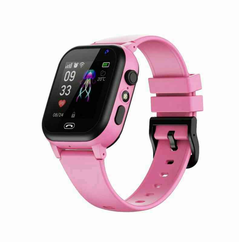 Smartberry C005 Kids Smart Watch | SIM Supported Calling & Tracking | Pink
