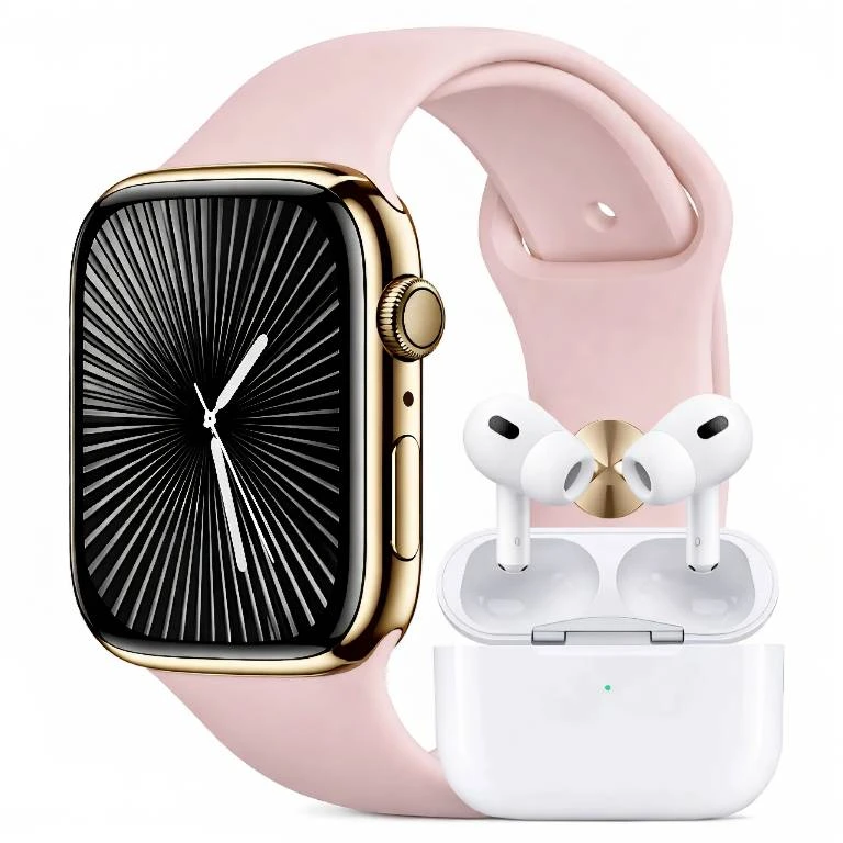 HR6 ULTRA3 Smart Watch + Earphones Combo | Smart Watch & Wireless Earbuds Set