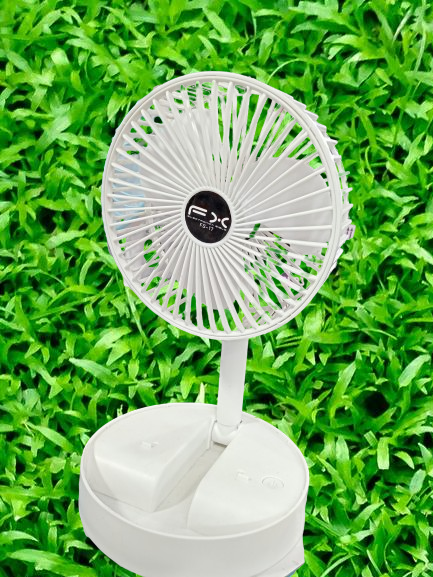 Folding Storage Net Red Fan – রিচার্জেবল মিনি USB ফ্যান | FS-17