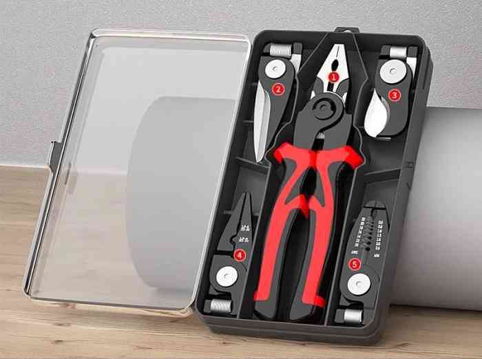 5-in-1 Multifunctional Wire Stripper & Cutting Plier | ইলেকট্রিশিয়ান প্লায়ার্স টুল