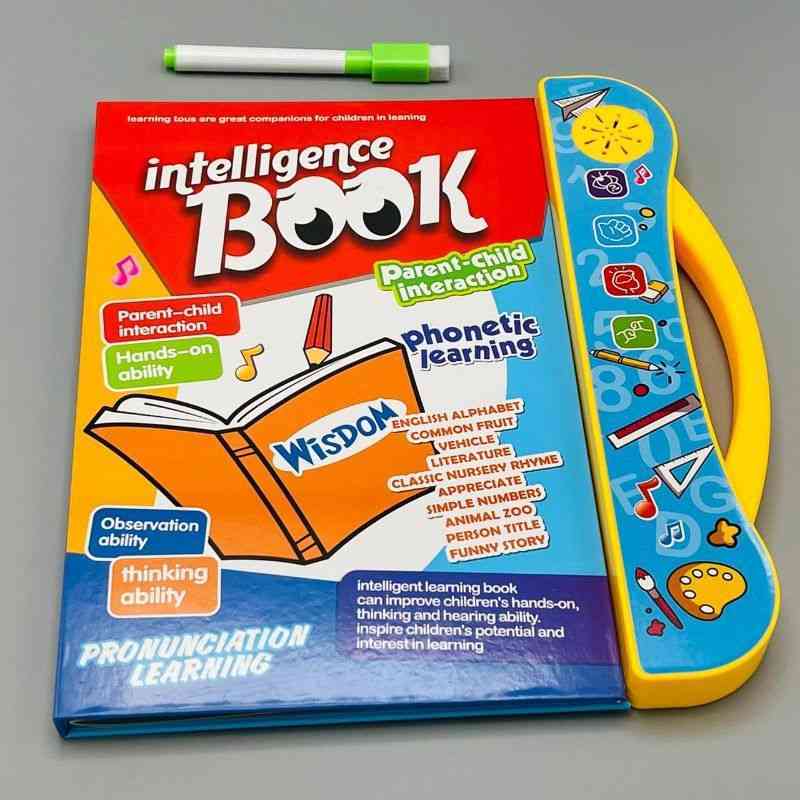 Intelligence Book – শিশুদের কথা বলা শিক্ষামূলক বই | বাংলা, ইংরেজি ও সংখ্যা শেখার বই