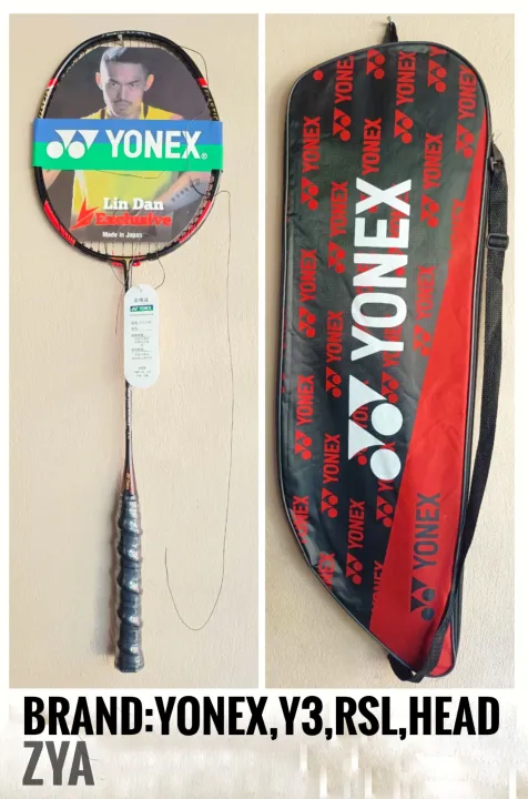 Premium Badminton Racket – High Modulus Carbon Graphite | Yonex, Head, RSL & Y3