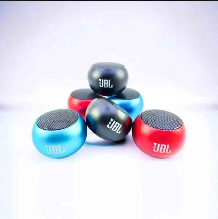 M3 Mini Portable Bluetooth Speaker V5.0 – 3W Metal Body, 450mAh Battery & Built-in Mic