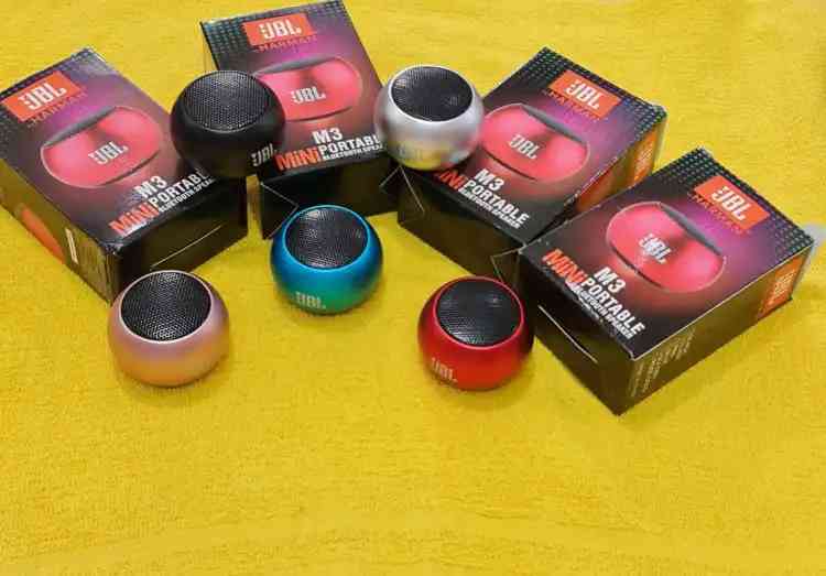 M3 Mini Portable Bluetooth Speaker 3W | Metal Body | 450mAh Battery