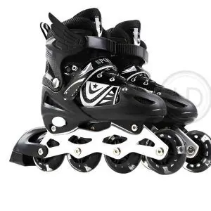 Adjustable Skating Shoes 38-42 | LED Lighting Wheels | স্কেটিং জুতা