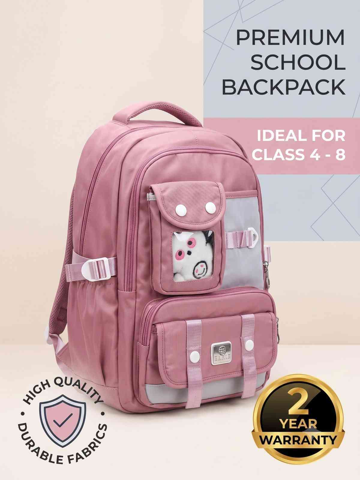 Premium Waterproof School Bag for Class 4–8 | প্রিমিয়াম স্কুল ব্যাকপ্যাক