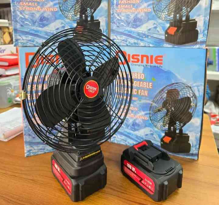 Rechargeable Lithium Battery Fan – Portable Rechargeable Fan বাংলাদেশ