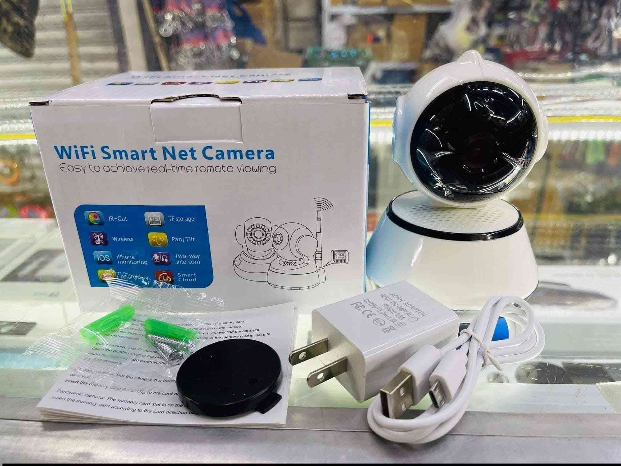 Wireless WiFi Smart V380 CCTV Camera – 360° Robotic IP Camera