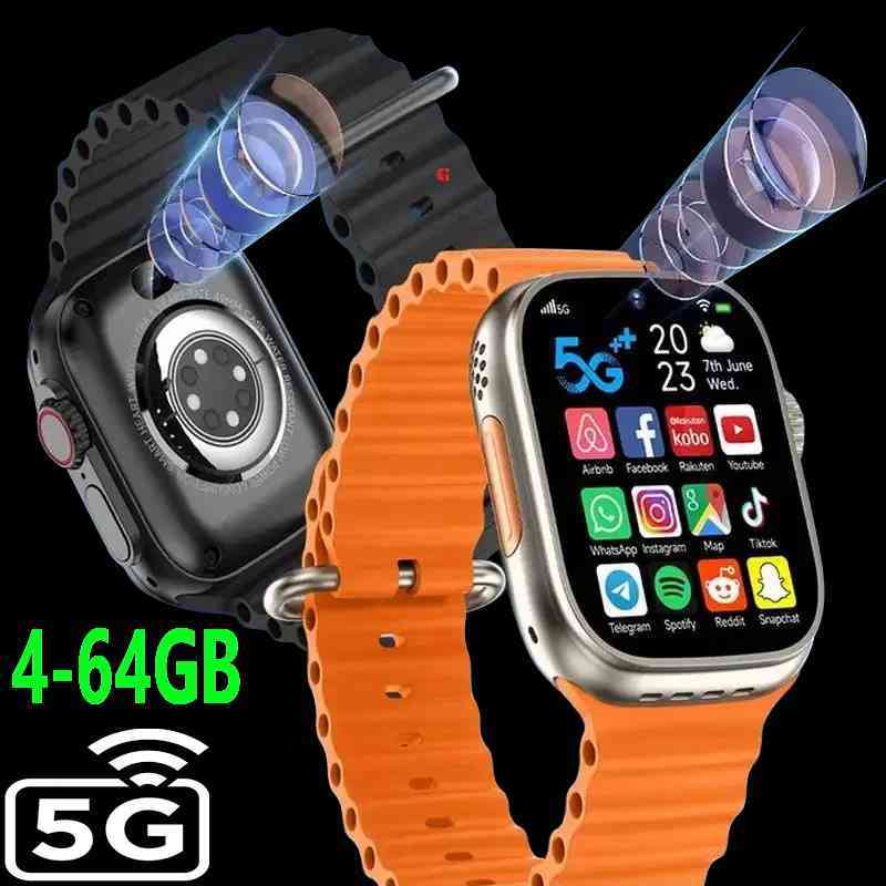 S9 Ultra 5G Android Smartwatch 4GB RAM 64GB ROM | Dual Camera | 2.02″ Display