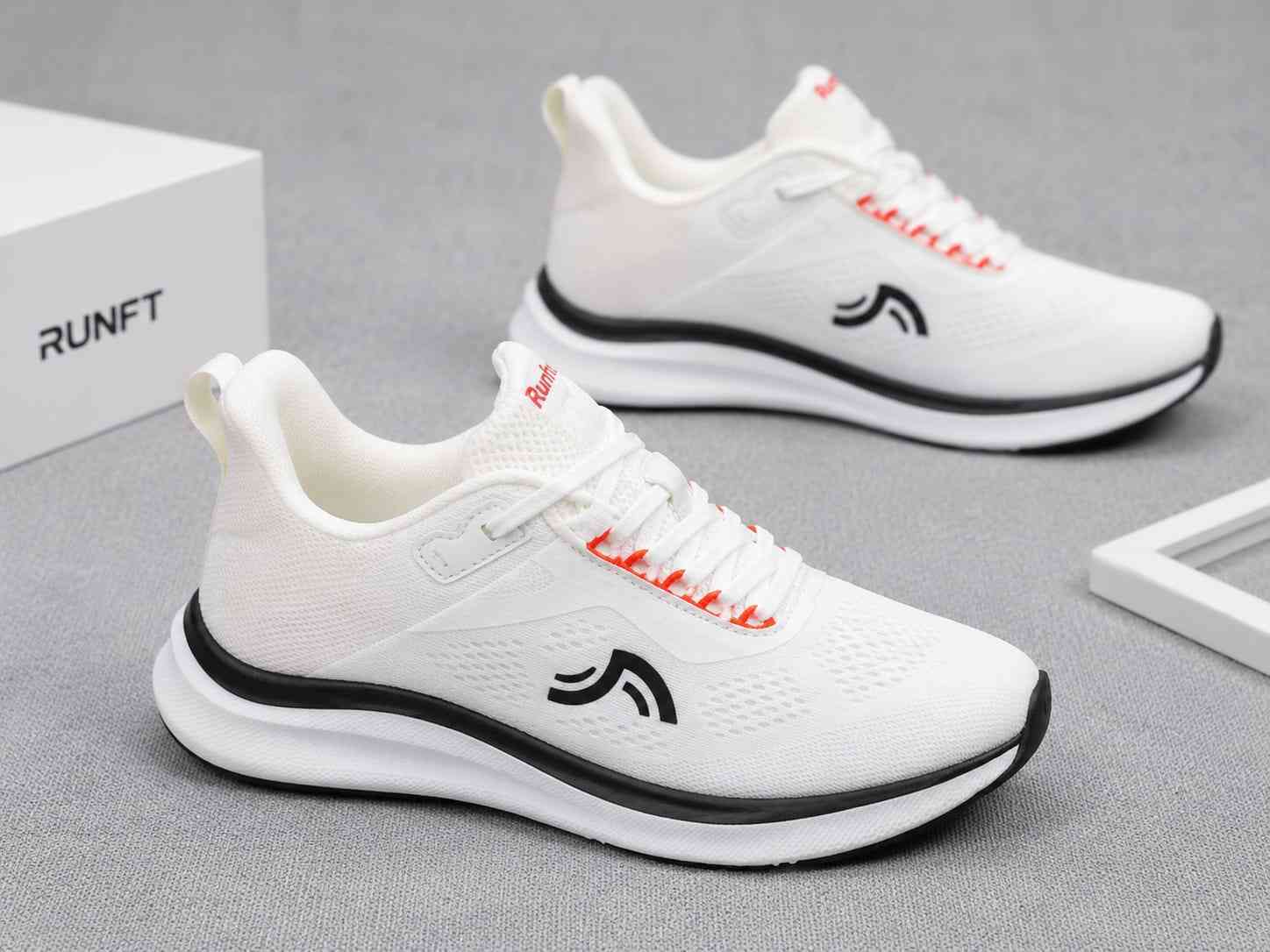 Men’s Solid Black Lace-Up Sneakers | TRP Rubber Sole | Size 40-41
