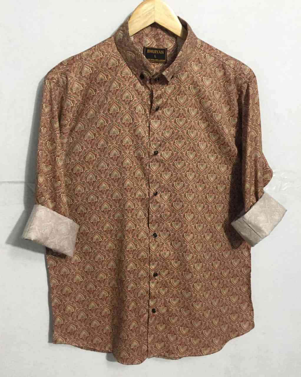 Men’s Cotton Shirt – Fashionable & Elegant Casual Shirt | M, L, XL