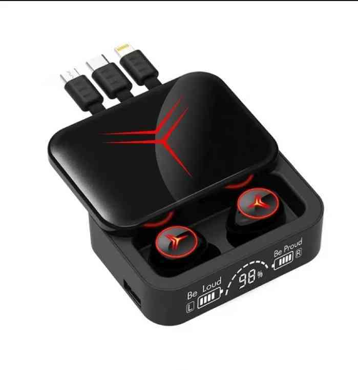 M88 PLUS TWS Earbuds 1200mAh Charging Case | Bluetooth 7.0 Gamer Earbuds Price in Bangladesh